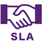 イメージ画像　サービス品質保証（SLA）