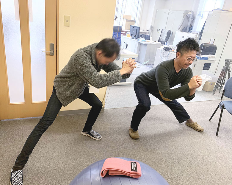 ヒップアップに効くエクササイズに挑戦中